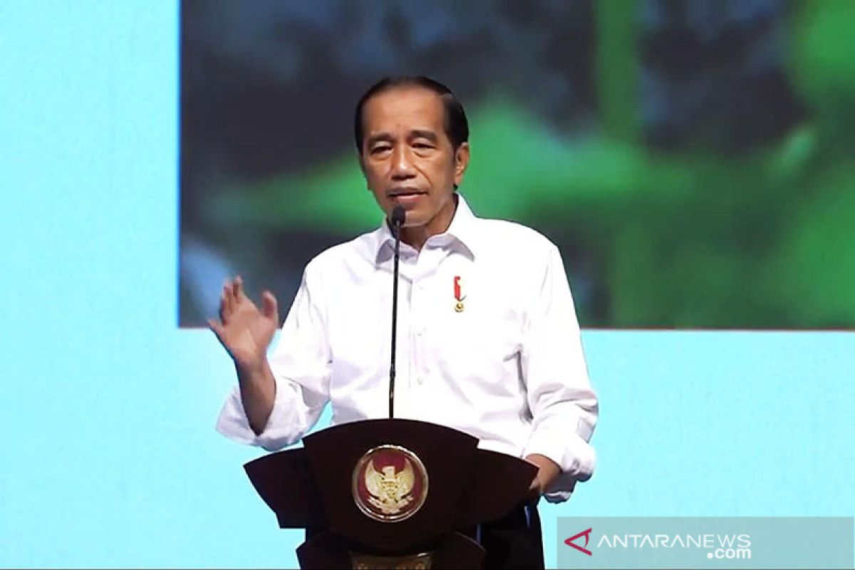 Presiden Jokowi tekankan komitmen pemerintah dorong pemberdayaan perempuan