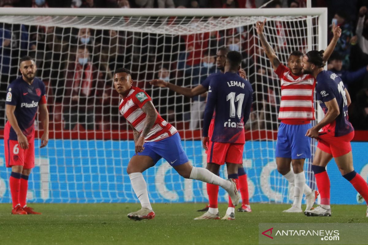 La liga - Atletico Madrid takluk 1-2 di kandang Granada