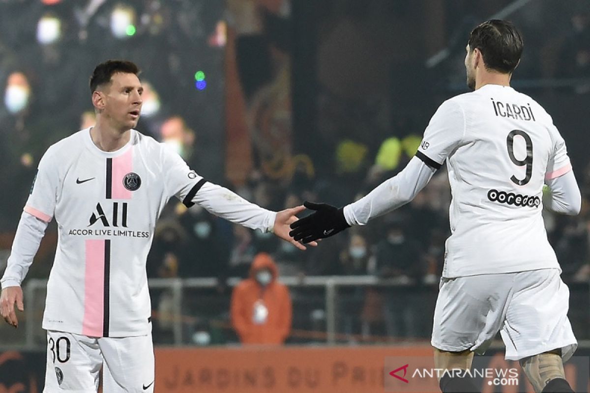 Sepuluh pemain PSG mampu imbangi permainan Lorient