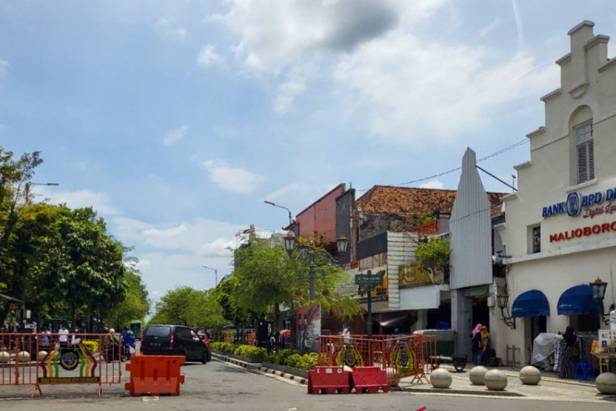 Akses ke Malioboro hanya dari Jalan Mataram saat malam tahun baru