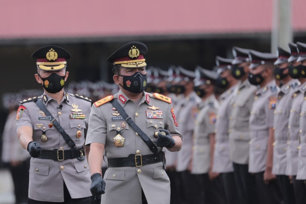 Kapolda  Sumut lantik 375 Bintara Polri