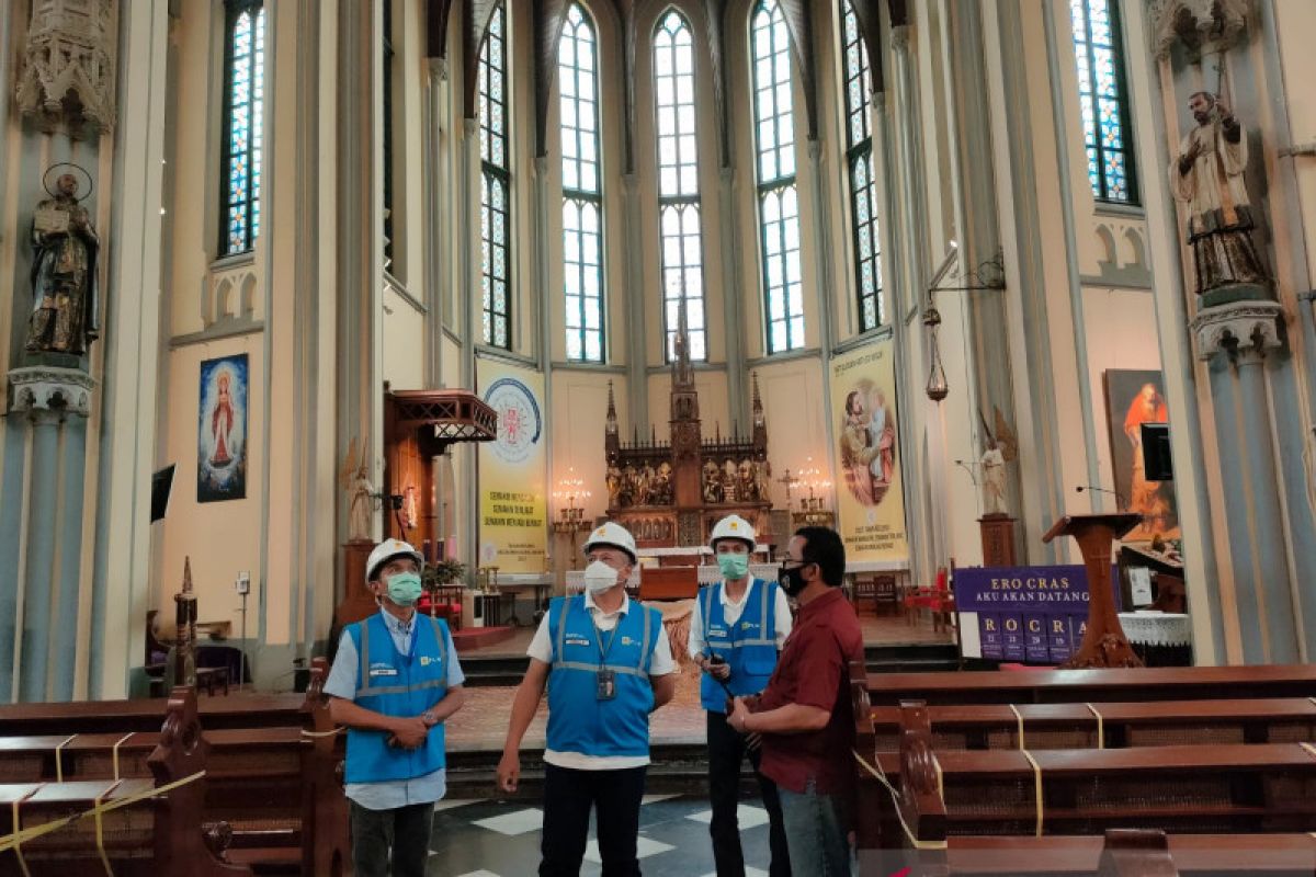 PLN Jakarta pastikan pasokan listrik untuk 156 gereja saat Natal