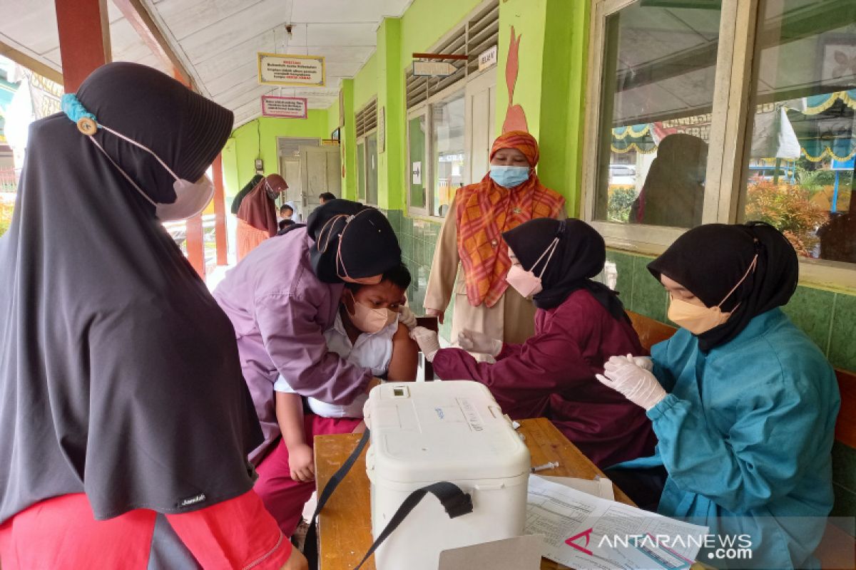 34.5 percent of Kulon Progo children aged 6 to 11 get vaccinated