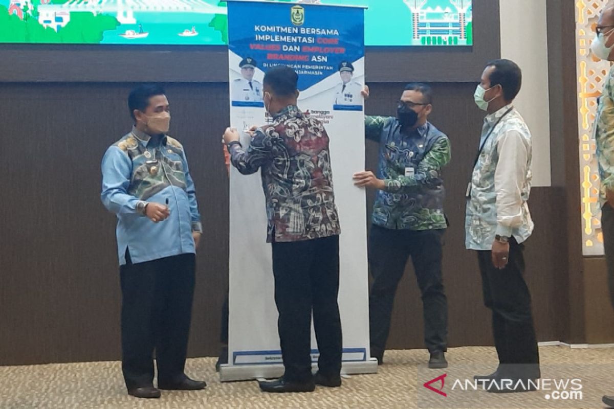 Pemkot Banjarmasin luncurkan Core Values dan Employer Branding ASN