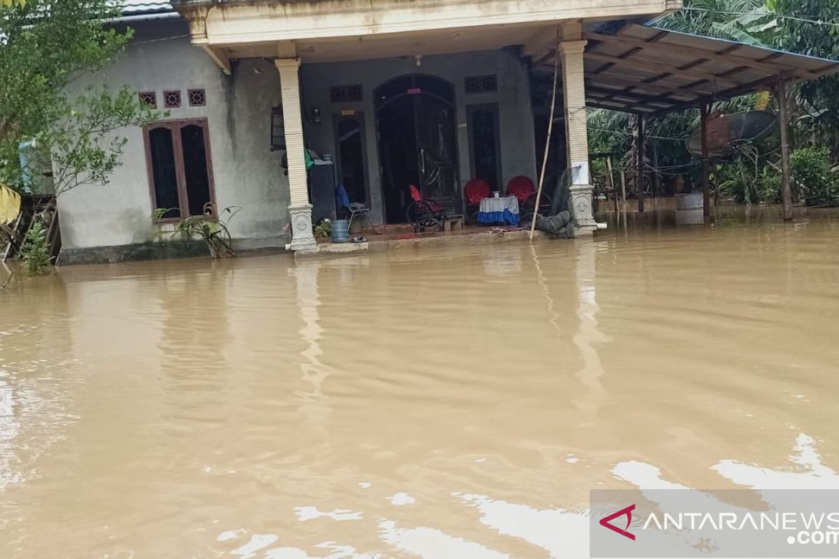 BPBD Penajam masih pantau kondisi pascabanjir  Desa Bukit Subur