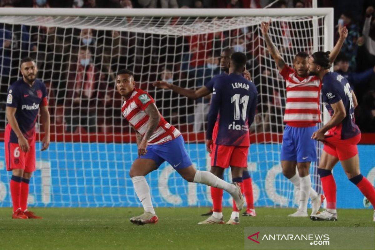 Atletico Madrid takluk 1-2 di kandang Granada