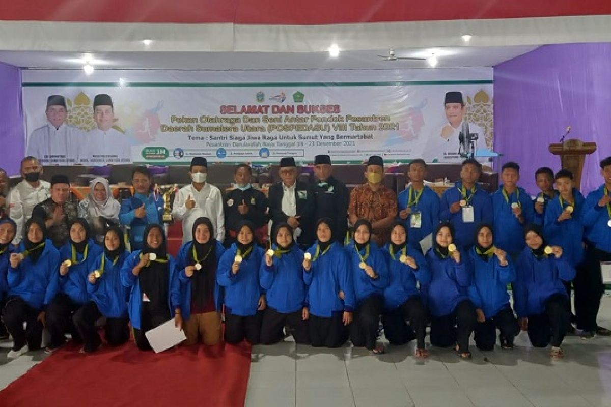 Deli Serdang juara umum Pospedasu VIII