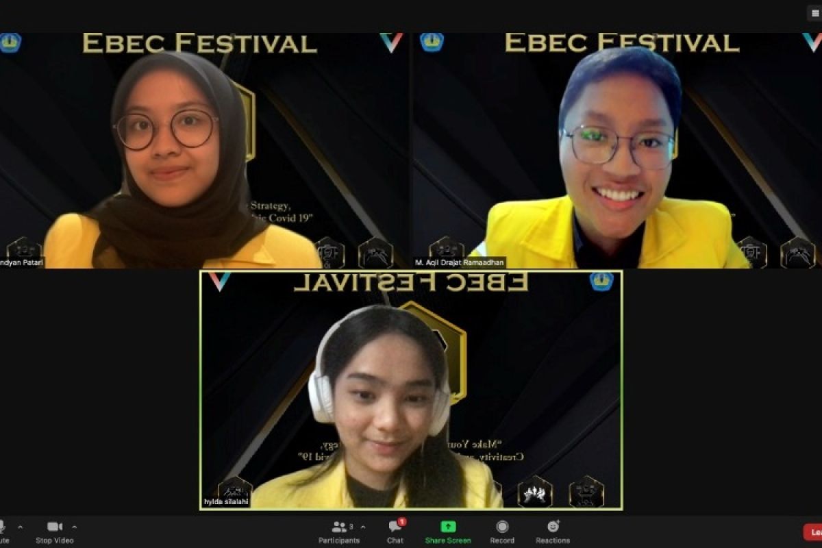 Mahasiswa UI juara EBEC festival dari pengurangan limbah plastik