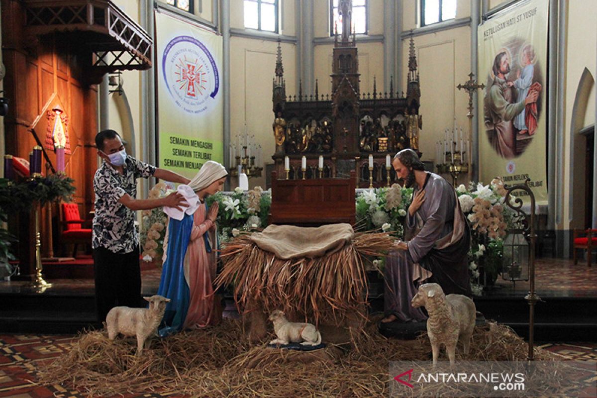 Katedral batasi ibadah Misa Natal 2021 untuk 650 umat