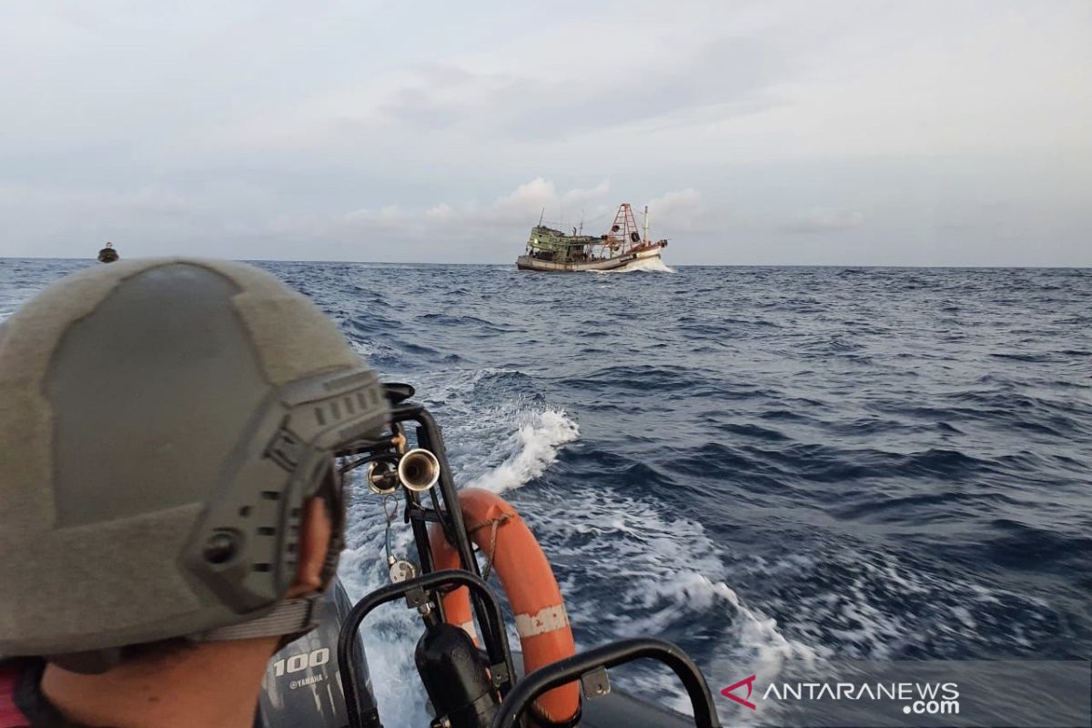 Bakamala tangkap kapal ikan Vietnam diduga langgar batas wilayah RI
