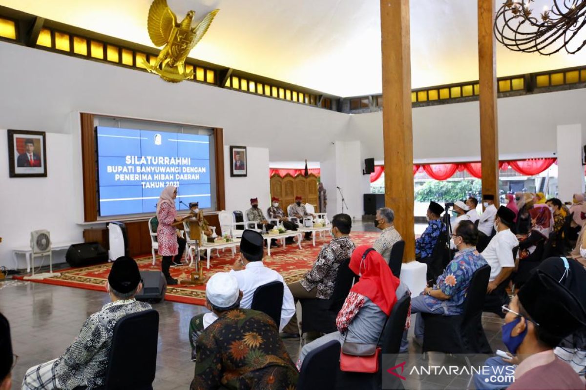 Pemkab Banyuwangi salurkan dana hibah Rp27 miliar selama 2021