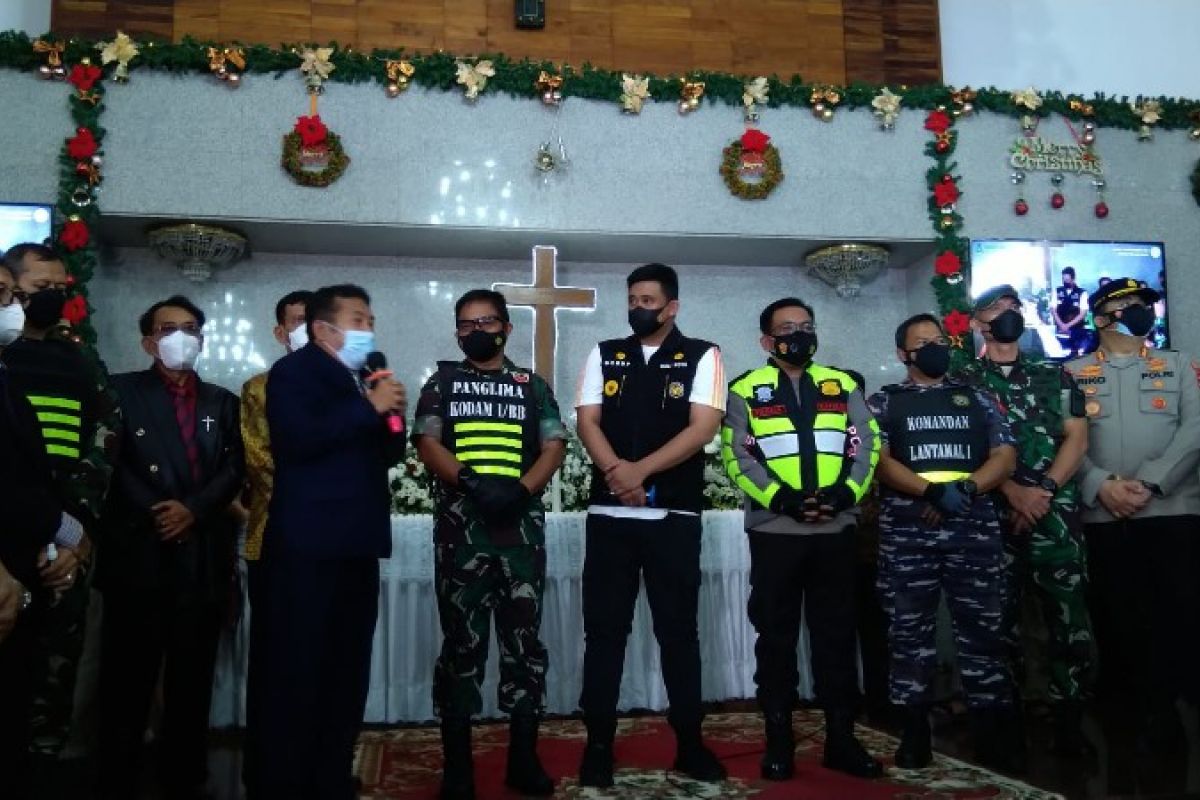 Kapolda Sumut jamin keamanan  perayaan Natal