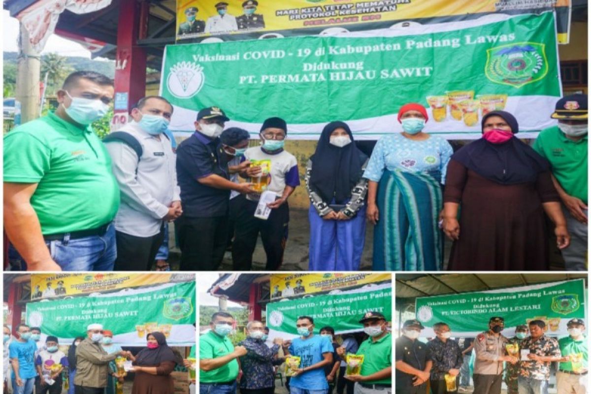 Plt Bupati Palas ajak masyarakat sukseskan Vaksinasi Covid-19, di Kecamatan Sosopan