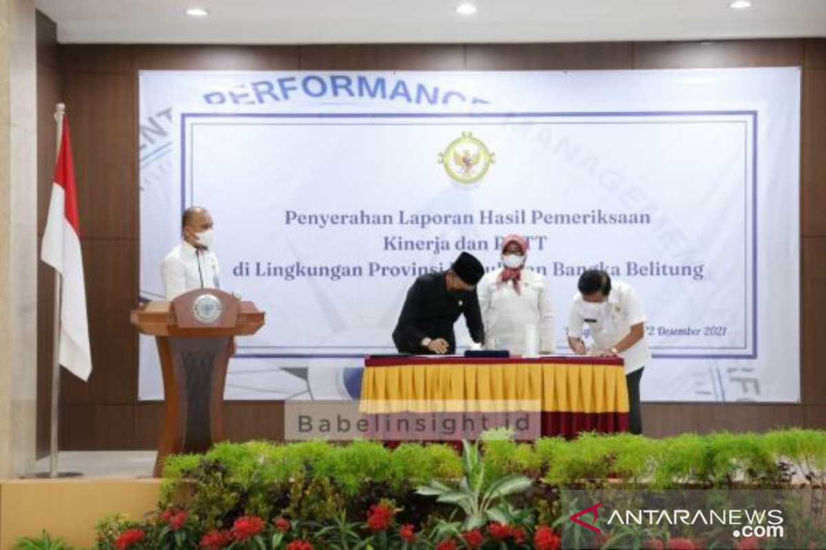 Pemprov Babel tindak lanjuti rekomendasi BPK