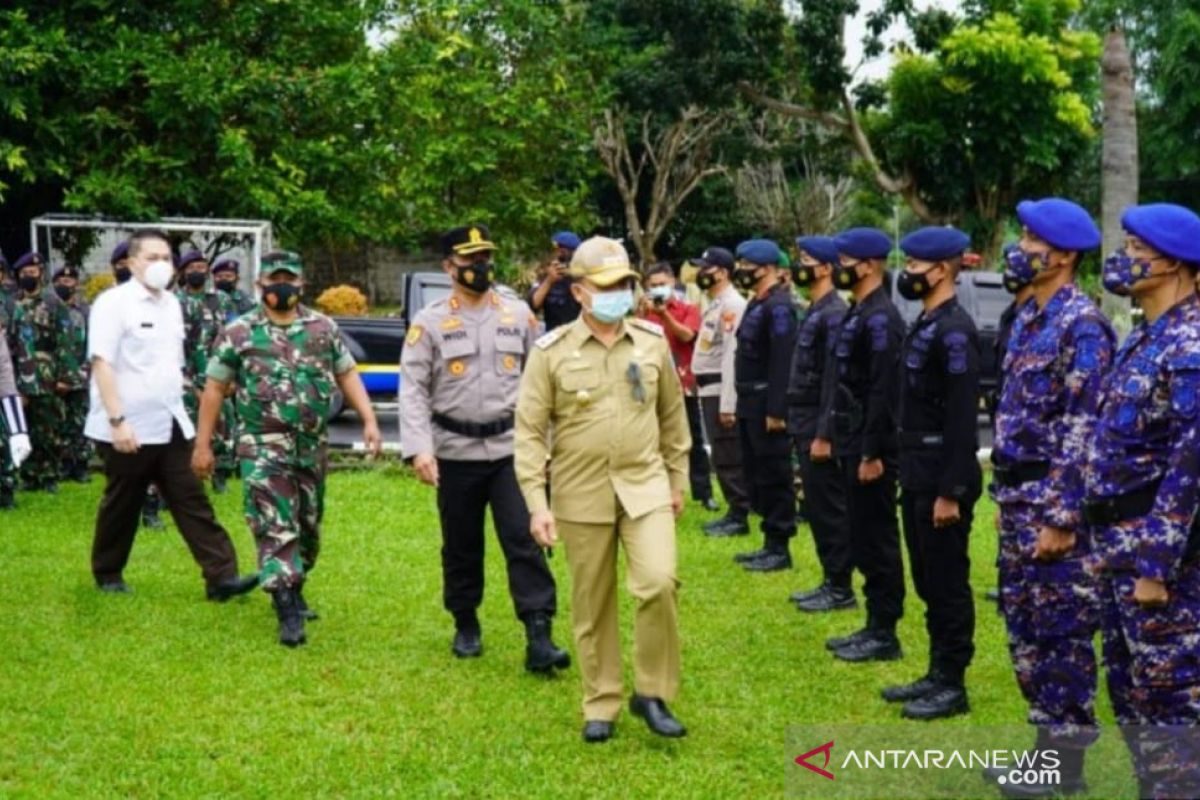 Polres Bangka dirikan Empat Pos Pengamanan Natal dan Tahun Baru 2022