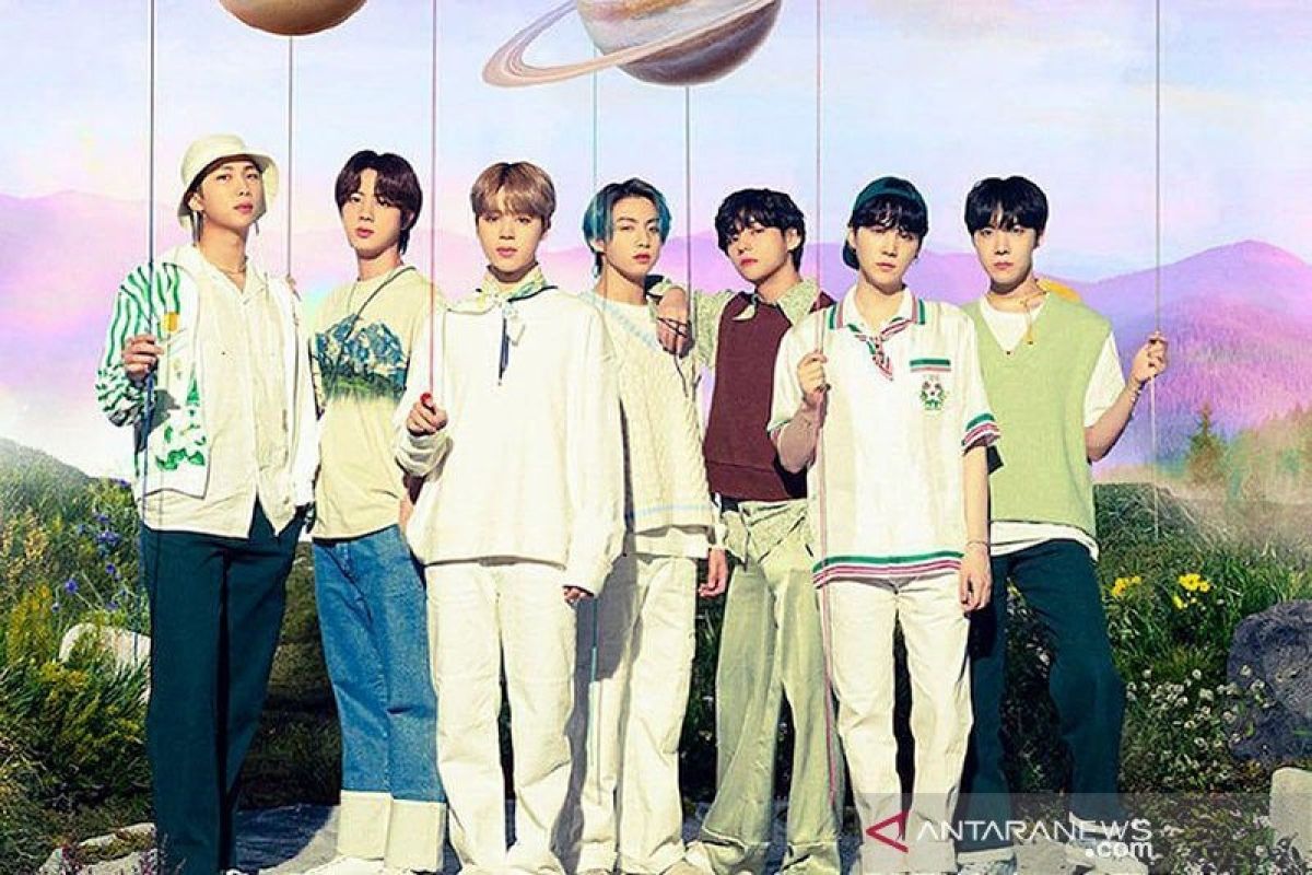 Grup idola K-pop BTS sukses jadi artis terlaris di Jepang sepanjang 2021