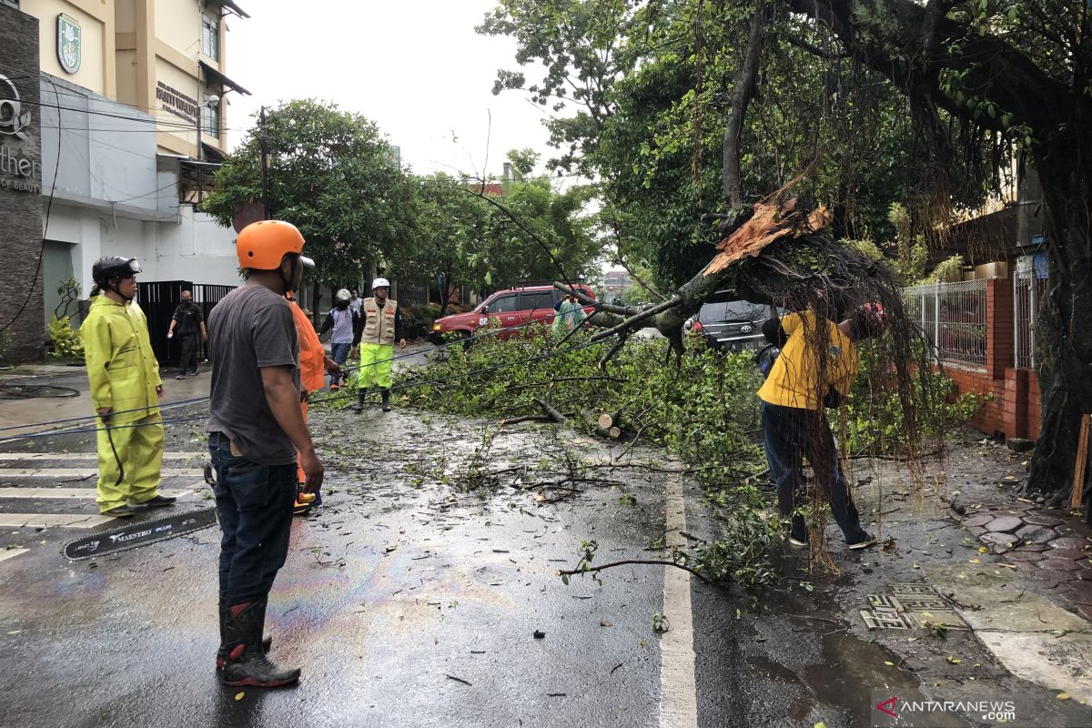 Hujan deras disertai angin kencang rusak puluhan rumah di Malang Raya