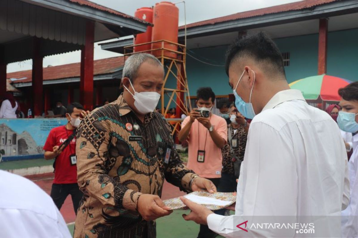 654 napi di Riau terima remisi Natal 2021