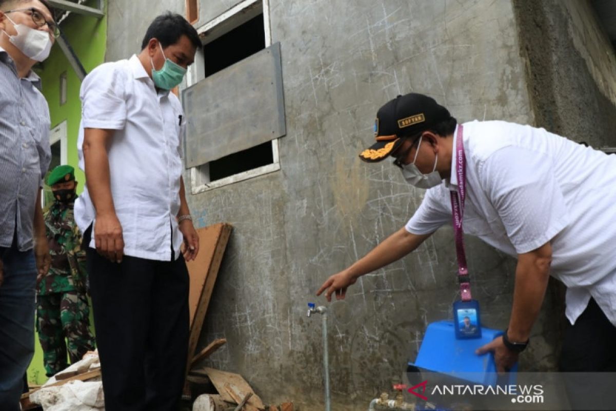 Sebanyak 200 keluarga di Kabupaten Tangerang terima pemasangan air bersih