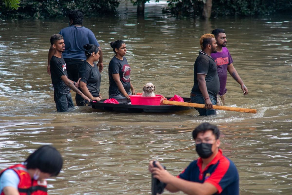 Korban jiwa akibat banjir di Malaysia jadi 46 orang
