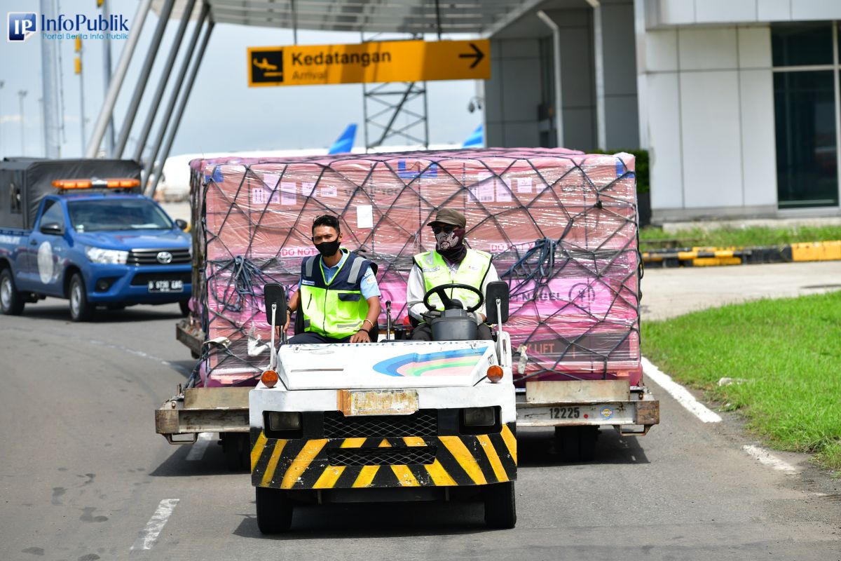 Kemenkes sebut sembilan juta vaksin donasi tiba di Indonesia pada Minggu