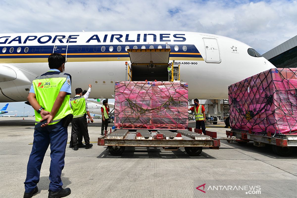 Kemenkes: Sembilan juta vaksin donasi tiba di Indonesia pada Minggu