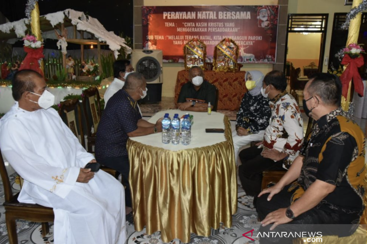 Hadiri Natal Oikumene, Gubernur Gorontalo ajak masyarakat jaga kebersamaan