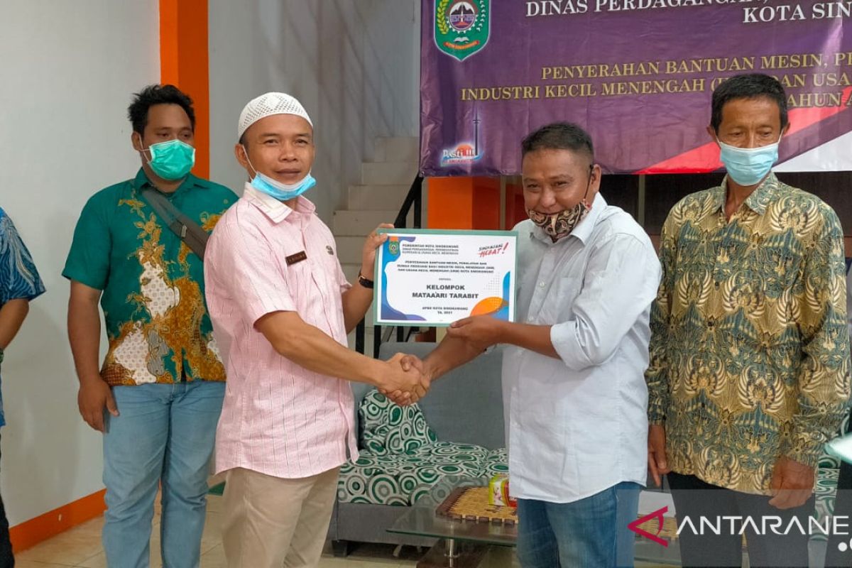 18 kelompok UMKM Singkawang dapat bantuan pemkot