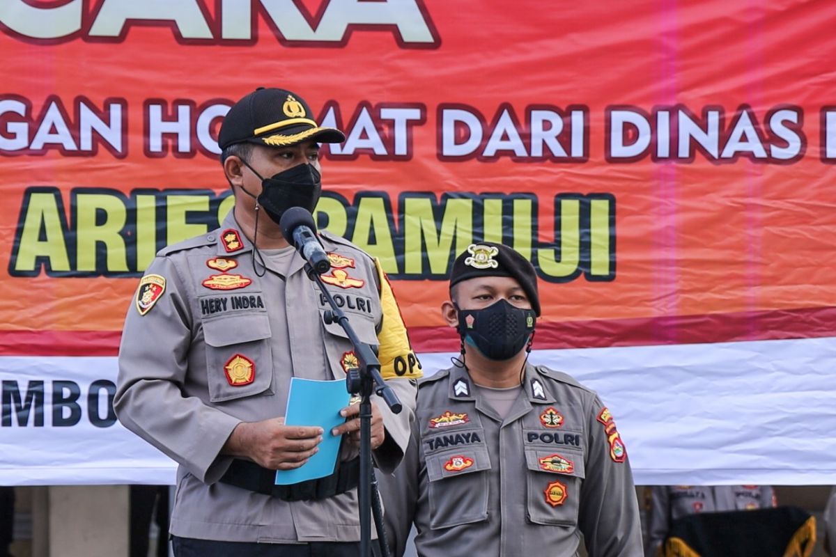 Desersi kasus narkoba, anggota Polres Lombok Tengah dipecat tidak hormat