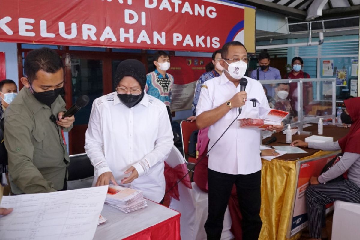 Mensos Risma minta penerima PKH di Surabaya dijemput di rumahnya
