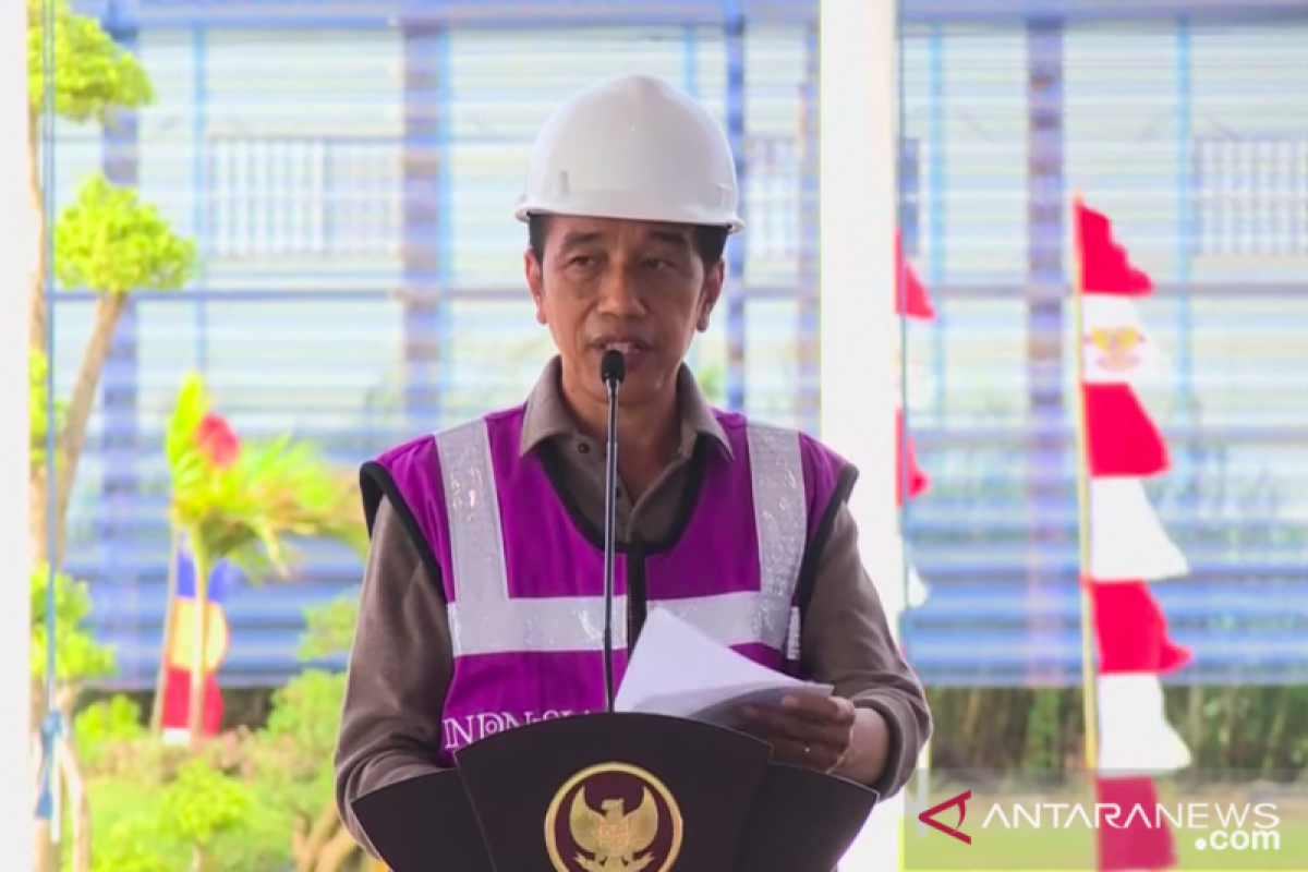 Presiden: Hilirisasi industri membuat semua rakyat bisa bekerja