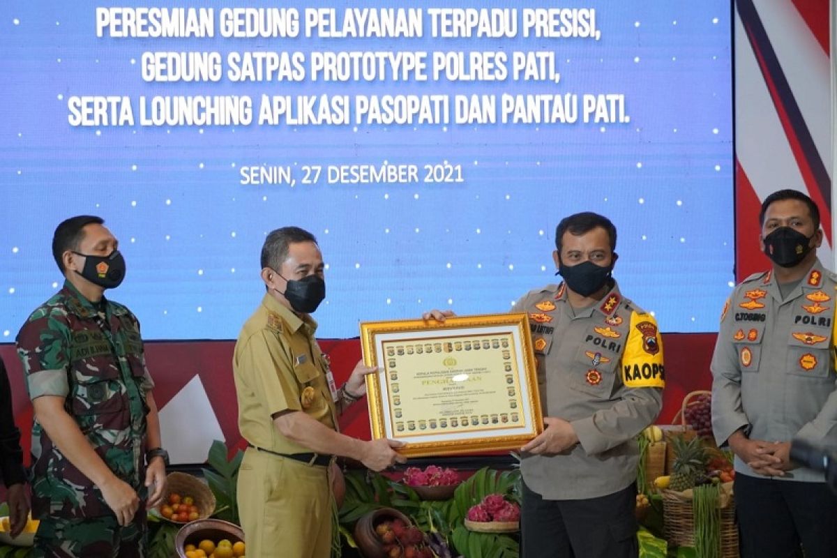 Pemkab Pati beri hibah Rp20 miliar kepada Polres Pati