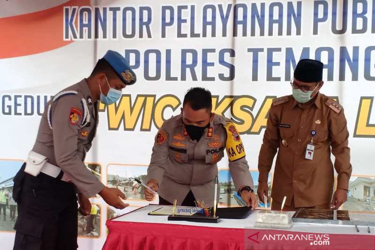 Polres Temanggung resmikan Gedung Pusat Pelayanan Publik Terpadu