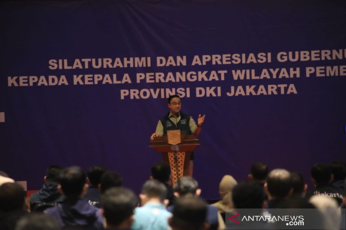 Anies kumpulkan lurah dan camat pastikan RPJMD tuntas 2022