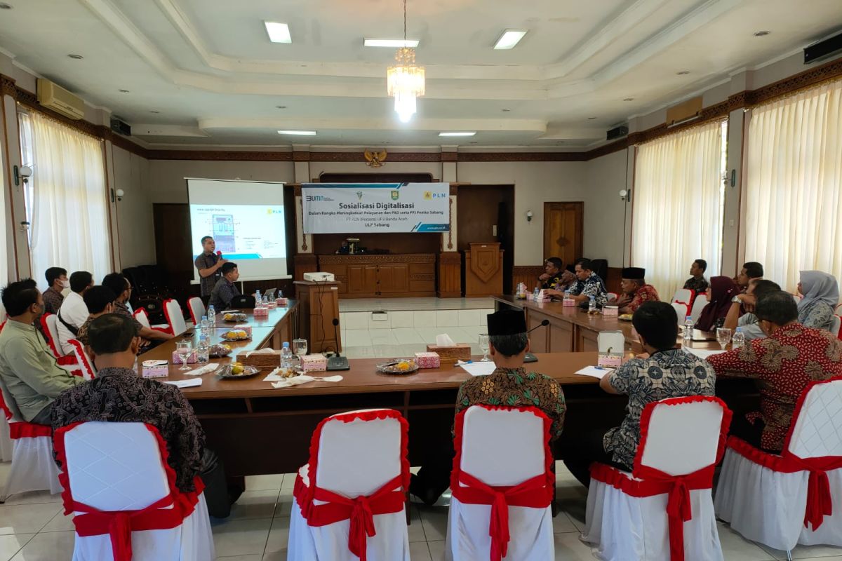 UP3 Banda Aceh-ULP Sabang sosialisasi digitalisasi KWH meter