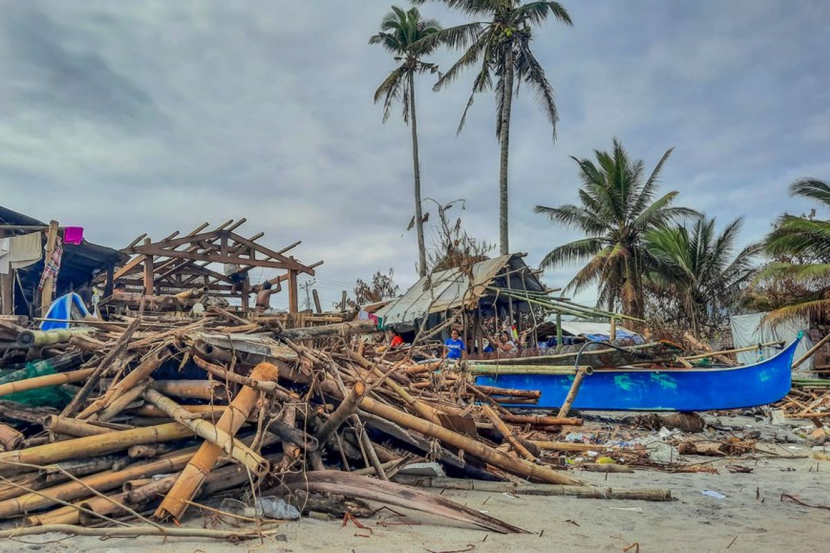 Korban jiwa akibat Topan Rai di Filipina jadi 389 orang