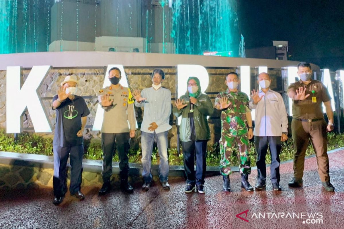 Tugu Pancakarsa jadi ikon baru kabupaten Bogor