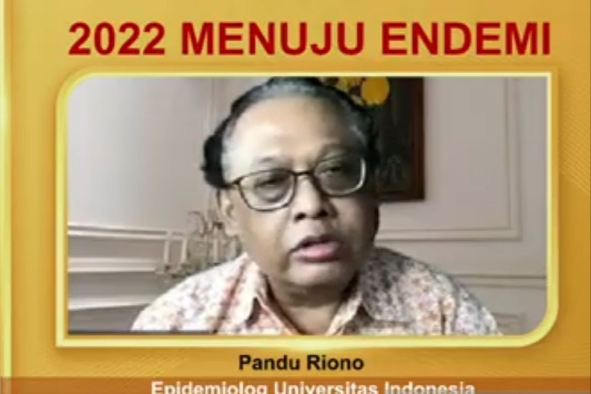 Epidemiologist upbeat about Indonesia reaching endemic stage by 2022