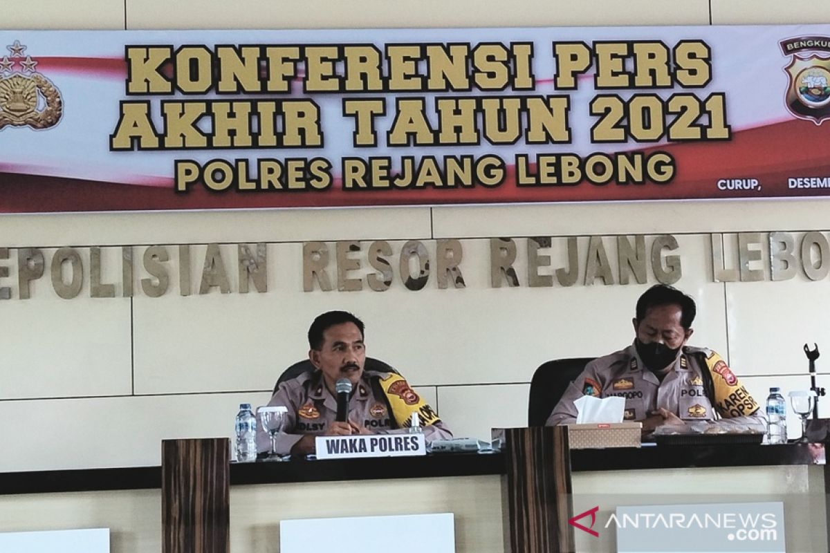 Polres Rejang Lebong ungkap 69 kasus narkoba