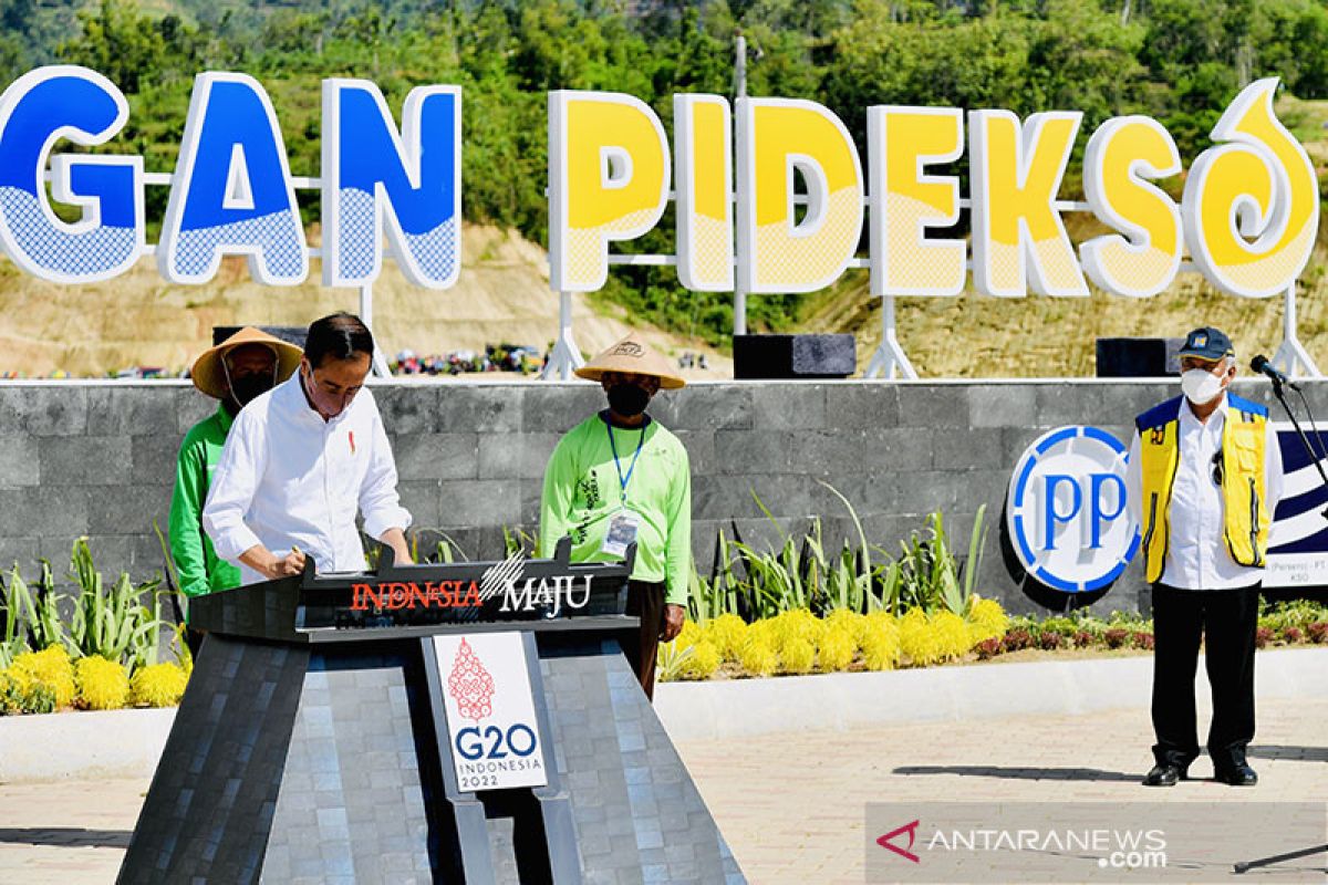 PT PP selesaikan pembangunan Bendungan Pidekso lebih cepat 12 bulan