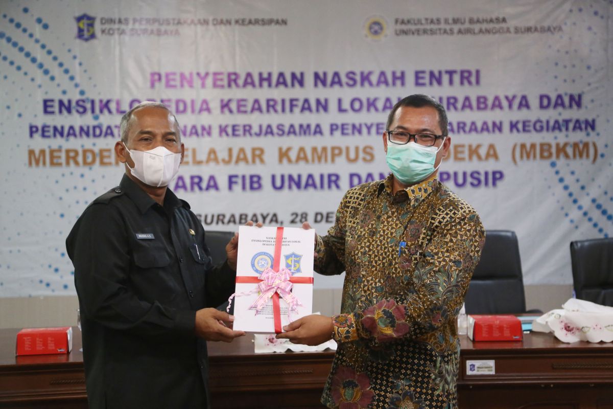 Pemkot dan FIB Unair kenalkan ensiklopedia kearifan Lokal Surabaya