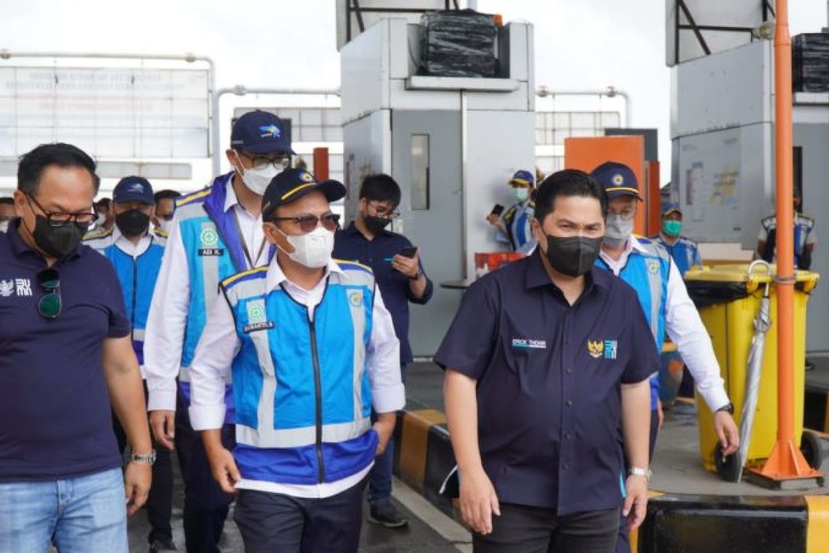 Menteri BUMN tinjau kesiapan Jasa Marga dalam mendukung G20 di Bali