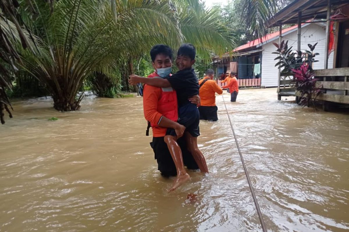 Banjir di Penajam Paser Utara mulai surut