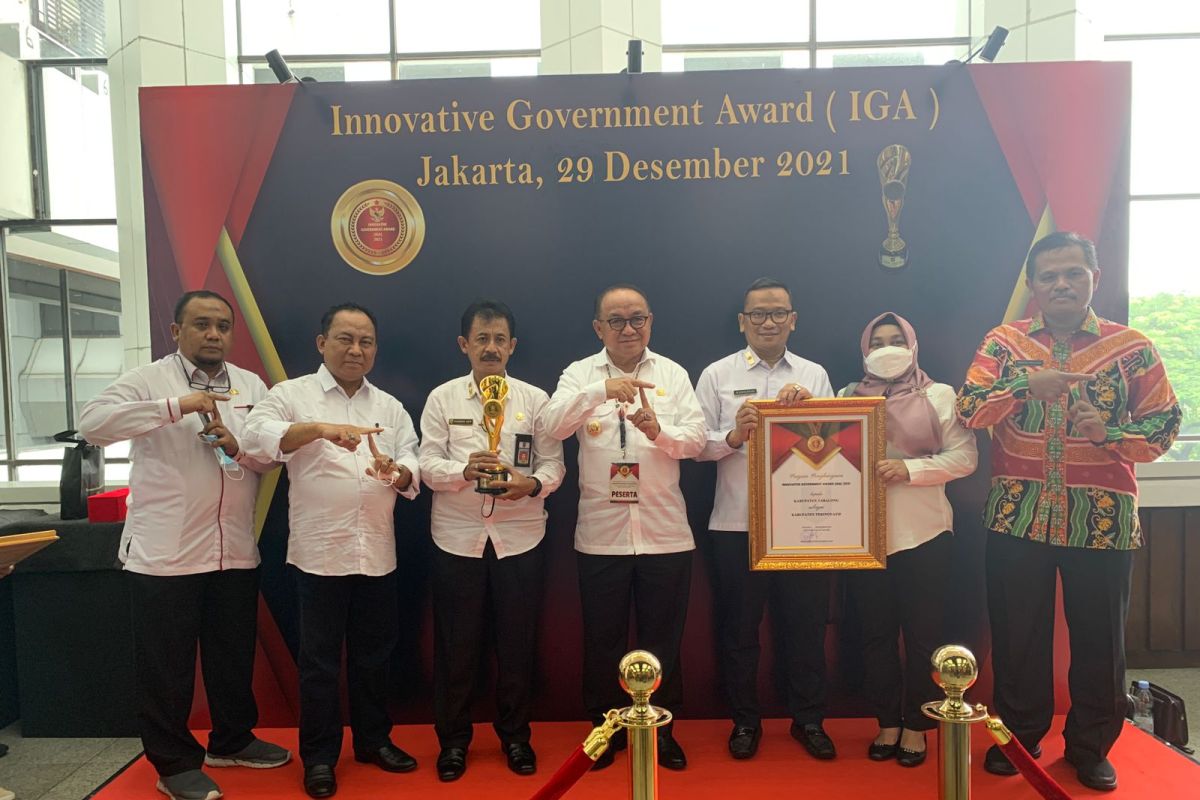 Tabalong the Most Innovative District in 2021 IGA