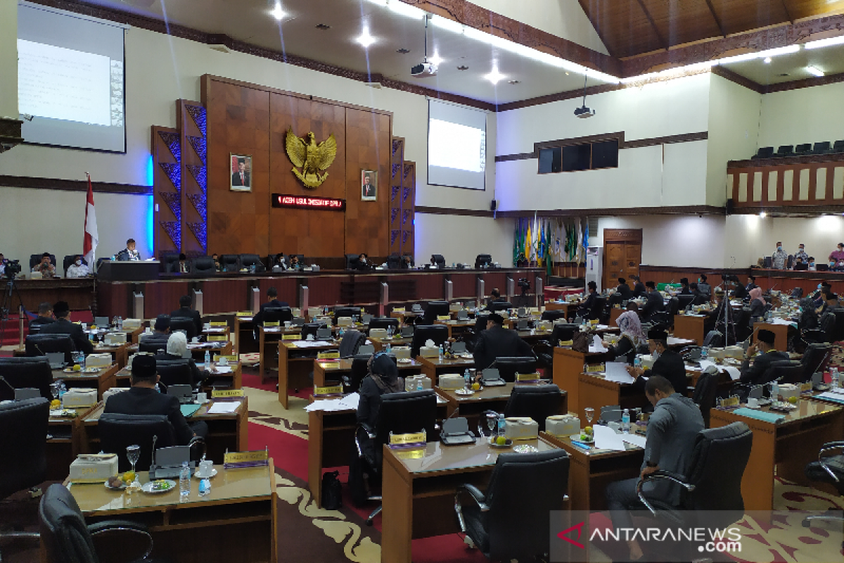 Ini 12 prolega prioritas 2022 yang ditetapkan DPR Aceh
