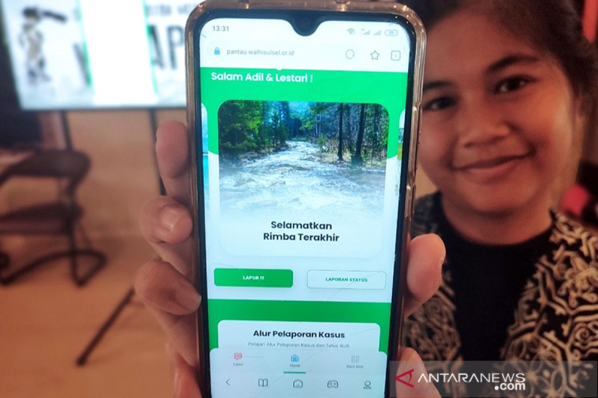 Walhi Sulsel luncurkan aplikasi pelaporan perusakan lingkungan