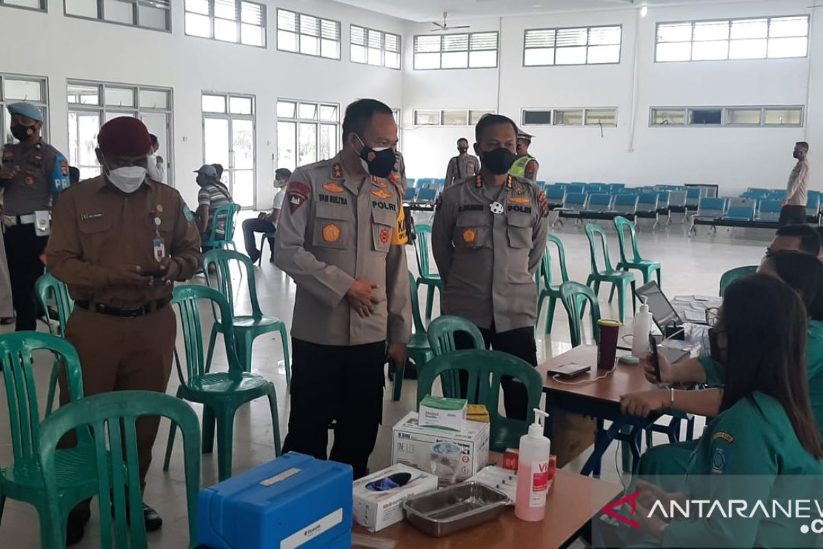 Kapolda Babel apresiasi vaksinasi COVID-19 di Bangka capai 72,23 persen