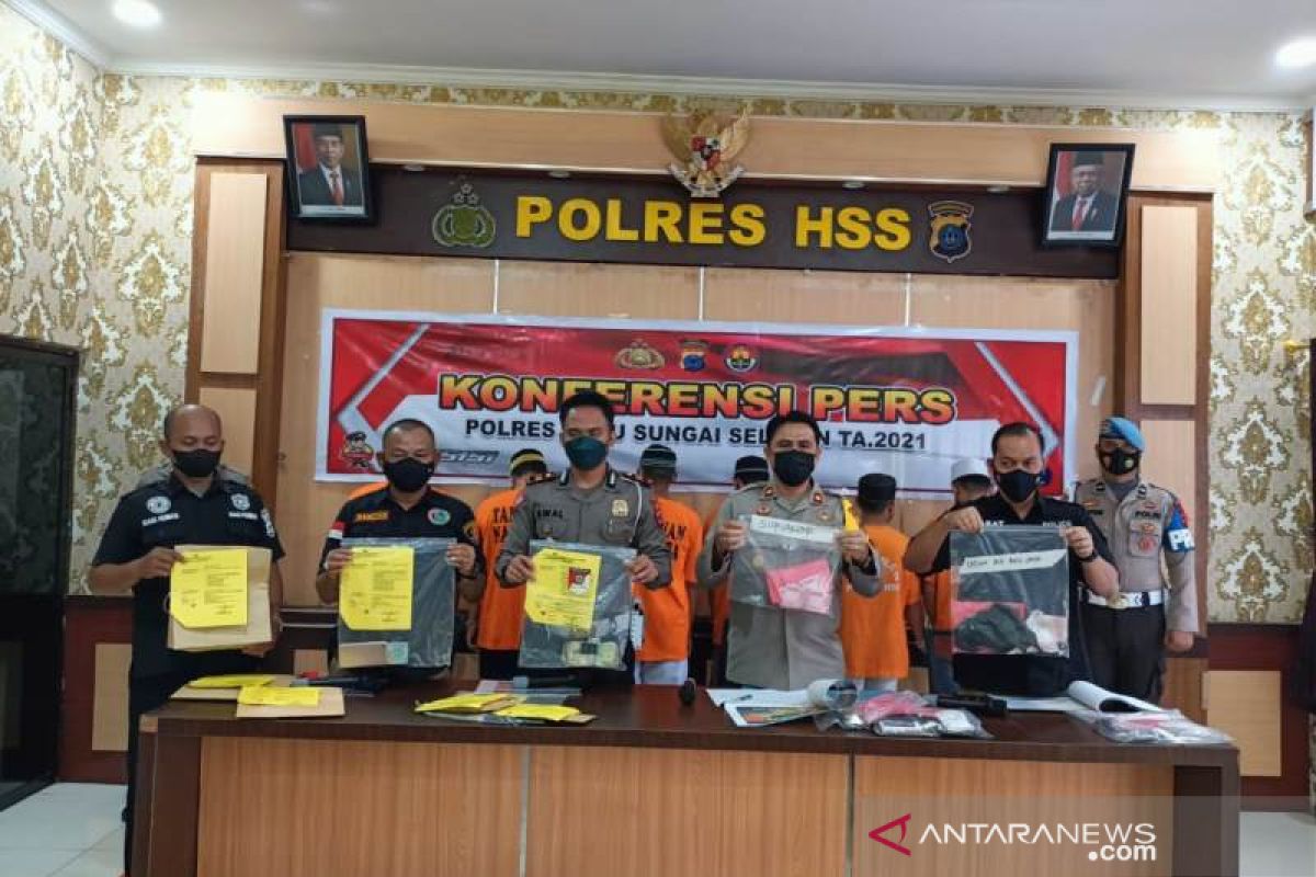 Tahun 2021 Polres HSS tangani 132 tindak pidana, menurun dari tahun 2020