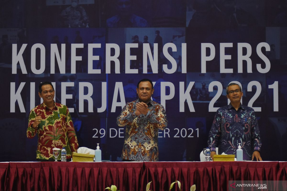 Laporan Kinerja KPK Tahun 2021 - ANTARA News