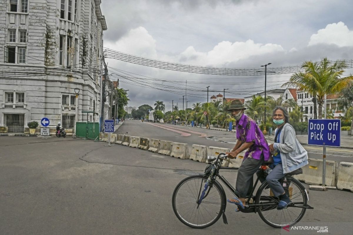 Kawasan Kota Tua Jakarta tutup saat malam Tahun Baru